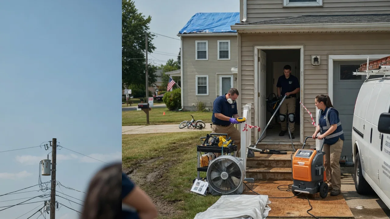 Water Damage Repair in Blanchester, OH near me